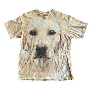Vintage Labrador Retriever Dog T-shirt Size L